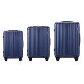 Living Fusion 3 Piece Pink Deanna Luggage Set