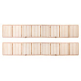 Living Fusion Ziggy 8 Panel Fir Wood Pet Gates