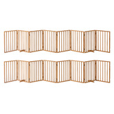 Living Fusion Ziggy 8 Panel Fir Wood Pet Gates
