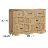 Living Fusion Ciaran 7 Drawer Chest