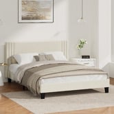Living Fusion Anatol Velvet Platform Bed