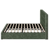 Living Fusion Ciaran Chenille Gas Lift Storage Bed