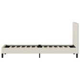 Living Fusion Anatol Velvet Platform Bed