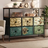 Living Fusion Vanderco 6 Drawer Chest with Charging Station