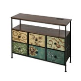 Living Fusion Vanderco 6 Drawer Chest with Charging Station