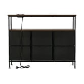 Living Fusion Vanderco 6 Drawer Chest with Charging Station