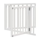 Living Fusion Corine Pine Wood Single Bed Frame with Safety Gate