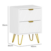 Living Fusion Leyton Bedside table