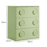 Living Fusion Raya 3 Drawer Chest