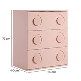 Living Fusion Raya 3 Drawer Chest