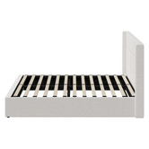 Living Fusion Ciaran Boucle Gas Lift Storage Bed Frame