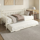 Living Fusion Gabriella 2 Seater Single Daybed with Trundle