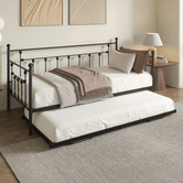 Living Fusion Gabriella 2 Seater Single Daybed with Trundle