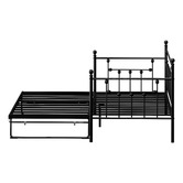 Living Fusion Gabriella 2 Seater Single Daybed with Trundle