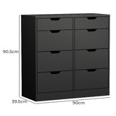 Living Fusion Dianne 8 Drawer Chest