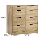 Living Fusion Dianne 8 Drawer Chest