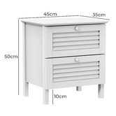 Living Fusion Augusta Bedside Table