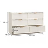 Living Fusion Wellesley 6 Drawer Chest
