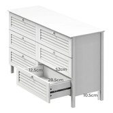 Living Fusion Augusta 6 Drawer Chest