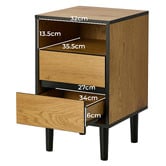 Living Fusion Ludlow Bedside Table