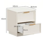 Living Fusion Wellesley Bedside Table
