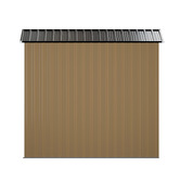Living Fusion Edison Galvanised Steel Storage Shed