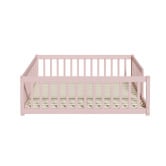 Living Fusion Ettie Pine Wood Bed Frame