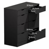 Living Fusion Dianne 8 Drawer Chest