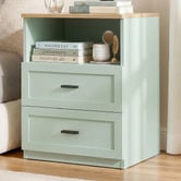 Living Fusion Avery 2 Drawer Bedside Table