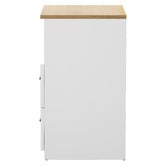 Living Fusion Avery 2 Drawer Bedside Table