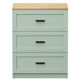 Living Fusion Avery 3 Drawer Bedside Table