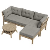 Living Fusion 3 Seater Breanna Outdoor Modular Lounge Set
