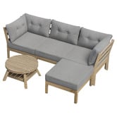 Living Fusion 3 Seater Breanna Outdoor Modular Lounge Set