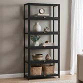 Living Fusion Etienne 5 Tier Display Cabinet