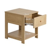 Living Fusion Aspen Bedside Table