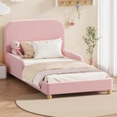 Living Fusion Angel Boucle Bed Frame