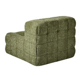 Living Fusion Zephyr Chenille Armless Lounge Chair