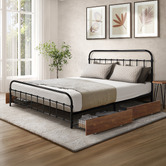 Living Fusion Caelum Bed Frame with Drawers