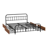 Living Fusion Caelum Bed Frame with Drawers