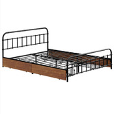 Living Fusion Caelum Bed Frame with Drawers
