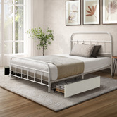 Living Fusion Caelum Bed Frame with Drawers