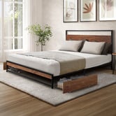 Living Fusion Cyrene Bed Frame with Drawers