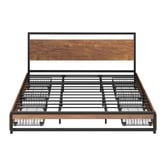 Living Fusion Cyrene Bed Frame with Drawers