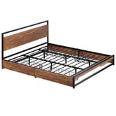 Living Fusion Cyrene Bed Frame with Drawers