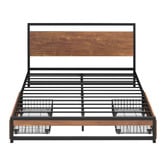 Living Fusion Cyrene Bed Frame with Drawers
