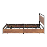 Living Fusion Cyrene Bed Frame with Drawers