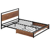 Living Fusion Cyrene Bed Frame with Drawers