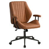 Living Fusion Richter Faux Leather Home Office Chair