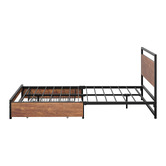 Living Fusion Cyrene Bed Frame with Drawers