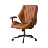 Living Fusion Richter Faux Leather Home Office Chair